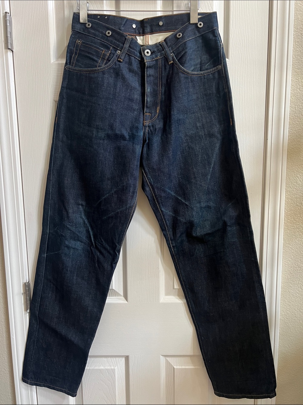 Men's Dark Blue Denim Jeans